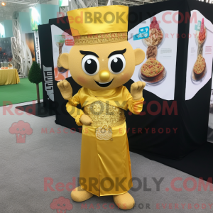 Gold Pad Thai mascot...
