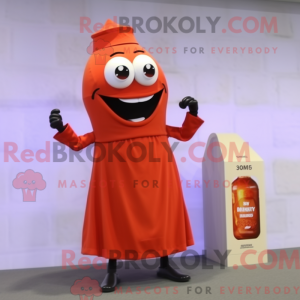 Postava maskota Orange...