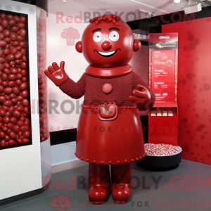 Red Chocolates maskot...