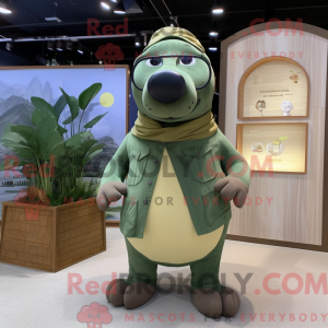 Olivenhvalros maskot...