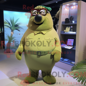 Olivenhvalros maskot...
