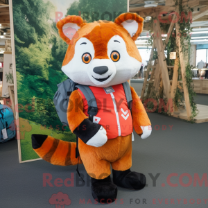 Máscara de Panda Vermelho...