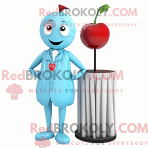 Sky Blue Cherry maskot...