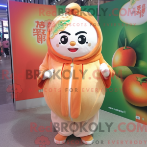 Peach Dim Sum Maskottchen...