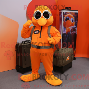 Orange Air Force Soldier...