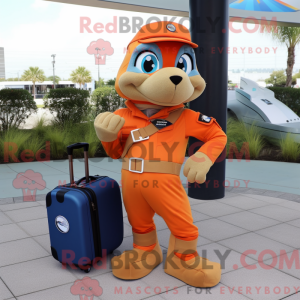 Orange Air Force Soldier...