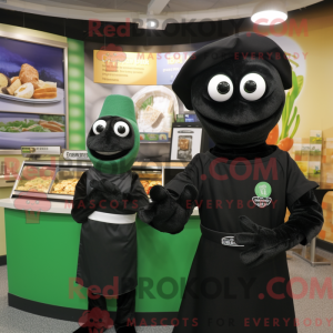 Black Pesto Pasta mascot...