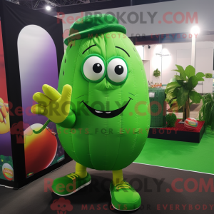 Green Cucumber mascot...