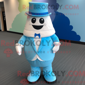 Postava maskota Sky Blue...