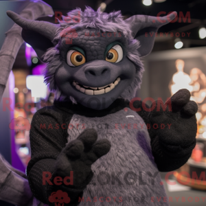 Sort Gargoyle maskot...