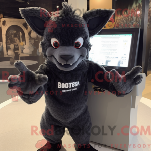 Sort Gargoyle maskot...