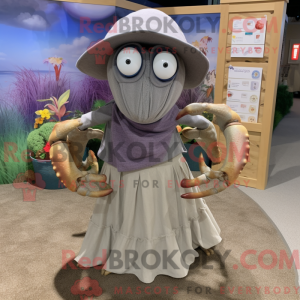 Gray Hermit Crab mascot...