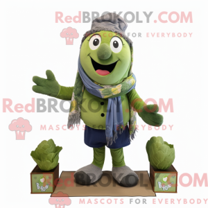 Olive Broccoli mascot...