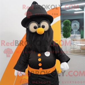 Black Mandarin mascot...