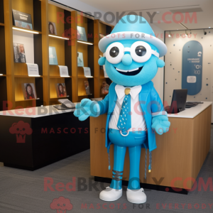 Cyan Attorney mascot...