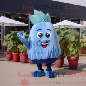 Blue Beet maskot...