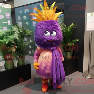 Purple Pineapple mascot...