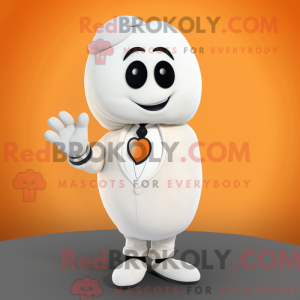 White Apricot mascot...