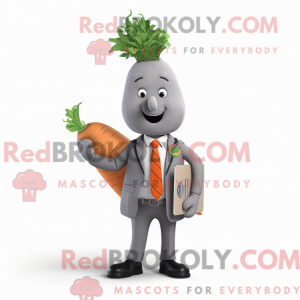 Postava maskota Grey Carrot...