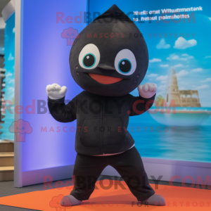 Black Tuna mascot costume...