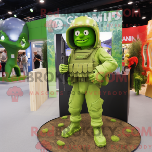 Limegrøn Para Commando...