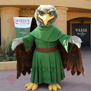Olive Eagle maskot drakt...