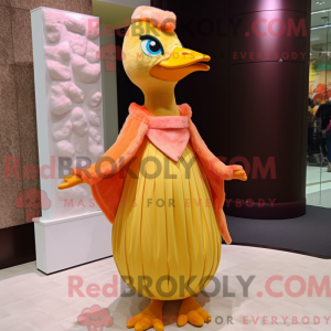 Maskottchenkostüm Peach...