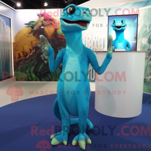 Disfraz de mascota Cyan...