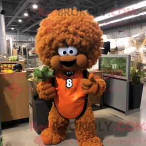Rust blomkål maskot kostume...