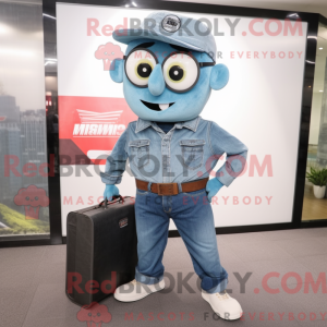 Gyro maskot kostyme kledd...