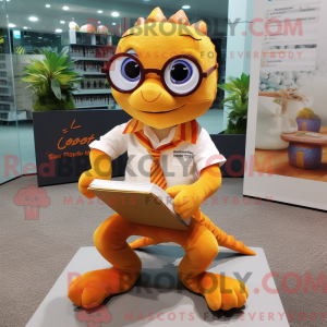 Máscara de laranja Geckos...