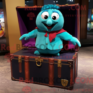 Disfraz de mascota Teal...