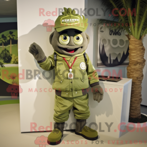 Maskottchenkostüm Olive...