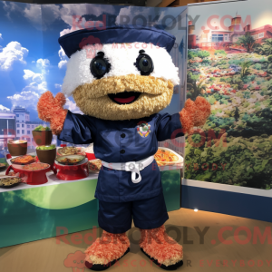 Navy Fried Rice mascot...