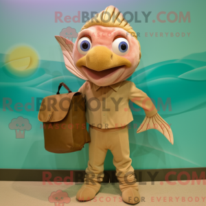 Postava maskota Tan Betta...