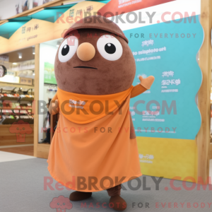 Brown Apricot mascot...