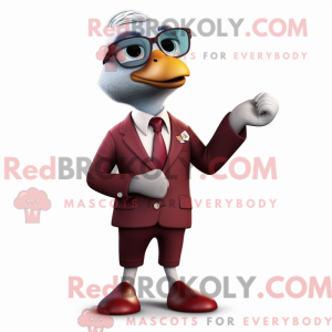Maroon Gosling mascot...