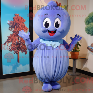 Sky Blue Plum mascot...
