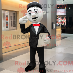 Olive Mime-mascottekostuum...