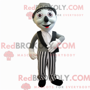 Olive Mime mascot costume...