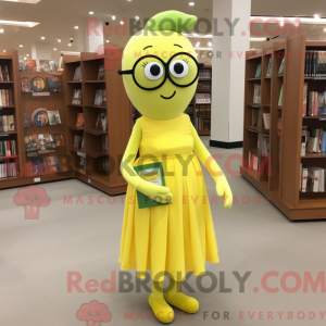Lemon Yellow Pepper mascot...