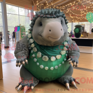 Forest Green Glyptodon...