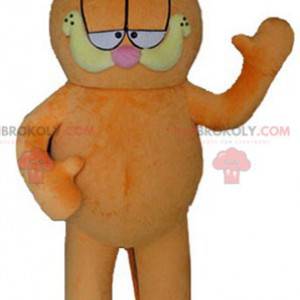 Garfield mascotte il famoso gatto arancione dei cartoni animati