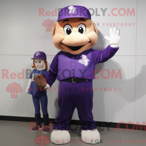 Purple Baseball Glove...
