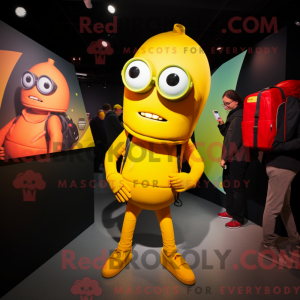 Mascotte de Cyclope jaune...