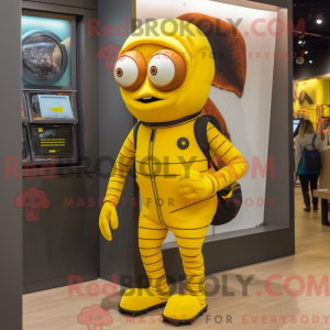 Mascotte de Cyclope jaune...