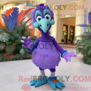 Lavender Peacock mascot...