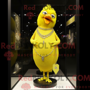 Yellow Canary mascot...