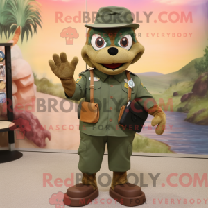 Rust Green Beret mascotte...