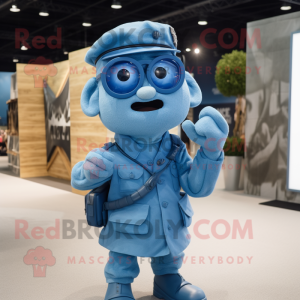 Blue Soldier mascotte...